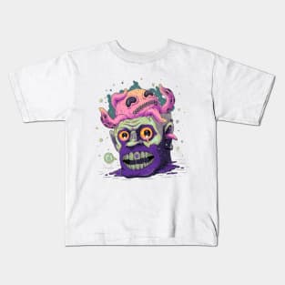 Zombie Head Kids T-Shirt